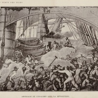 Abordage de corsaires sous la Révolution