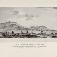Vue du Cap-Français, à la fin du XVIIIe siècle. ( Gravure de N. Ponce, d'après un dessin de F. de…