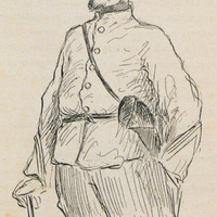 Surveillant militaire. Un des gardiens de Dreyfus