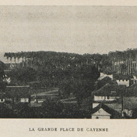 La grande place de Cayenne