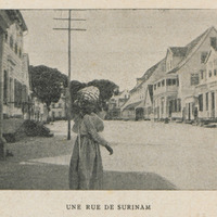 Une rue de Surinam