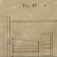 Figure 42 : Lit ventilé par un courant d'air atmosphérique chaud et humide
