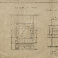 Figure 43-44-45-46 : Type de maison à air refroidi par évaporation, puis par fusion de la glace