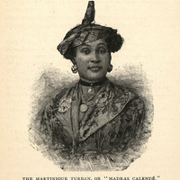 The Martinique turban or « madras calendé »