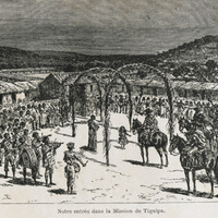 Notre entrée dans la Mission de Tiguipa