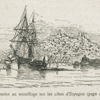 Le Newton au mouillage sur les côtes d'Espagne