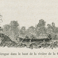 Une pirogue dans le Tour-de-l'Ile