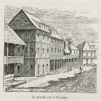Une rue de cayenne