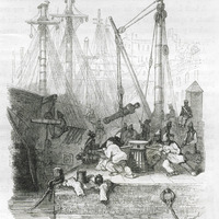 Travaux au port