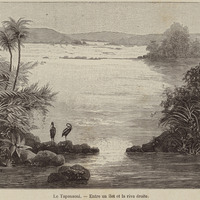 Tapanaoni - Entre un ilet et la rive droite
