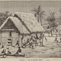 Kémenti. Case du capitaine Béthie