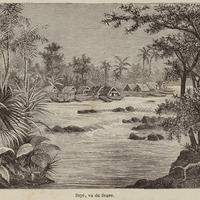 Sayé, vu du fleuve