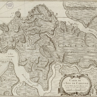 Carte de l'Ifle de Cayenne