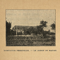Habitation Perrinelle. Jardin de maître