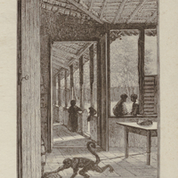 Vérandah et salle à manger, à Teffé