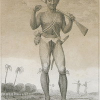 Chasseur nègre, armé (Planche 6)