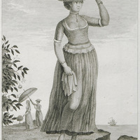 Femme Quarteronnée, esclave à Surinam