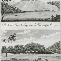Poste de Magdenberg sur la Tempaty-Crique & Poste de Calais sur la Casivinica-Crique [planche 29]