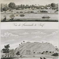 Vue de Savannah-le Juif & Vue du Mont Parnasse, ou du Mont Bleu [planche 39]