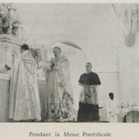 Pendant la messe pontificale