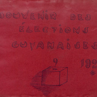Souvenir des élections guyanaises 1928