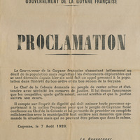 Proclamation