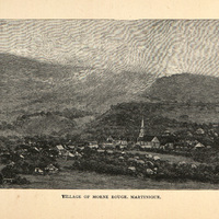 Village of Morne-rouge, Martinique