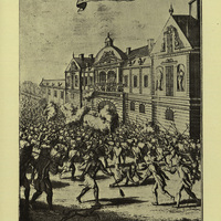 Riot of Mexico city (From the Dutch Edition of 1700)