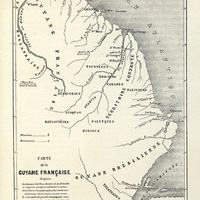 Carte de la Guyane française