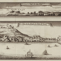 Vue du Cap Verd et de la rade de l'isle de Gorée