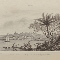 Ville et château de Frederica dans l'ile Parahyba, en 1628