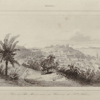 Vue de Rio de Janeiro prise du couvent de Sainte-Thérèse