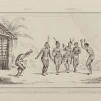 Danse des sauvaqes de la mission de Saint José