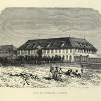 Palais du gouverneur à Cayenne