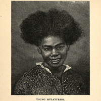 Young mulatress