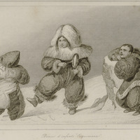 Danse d'enfants Esquimaux