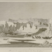 Manière de Voyager à travers les blocs de glace