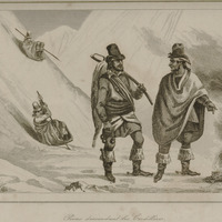 Péons déscendant les Cordillères