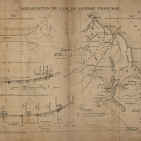 Exploitation de l'or en Guyane française (Planche III)