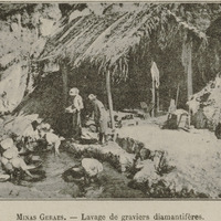 Minas Gereas - Lavage de graviers diamantifères