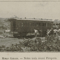 Minas Gereas - Notre train avant Pirapora