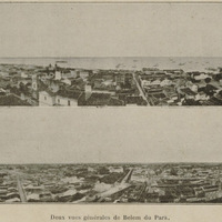 Deux vues générales de Belem du Para