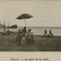 Recife - Le port et le récif