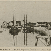 Santa Catharina - Un coin du port de Joinville sur le Rio Cachoeira