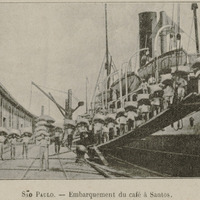 Sao Paoulo - Embarquement du café à Santos