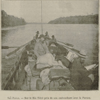 Sao Paulo - Sur le rio Tiété près de son embouchure avec le Parana