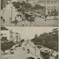 La rue principale et l'avenue Eduardo Ribeiro