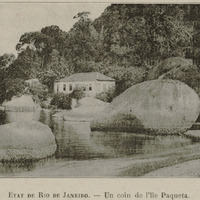 Etat de Rio de Janeiro - Un coin de l'ile Paqueta
