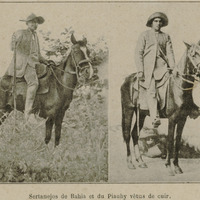 Sertanejos de Bahia et du Piauhy vétus de cuir