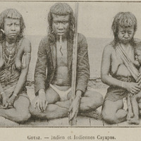 Goyaz - Indiens et Indiennes Cayapos
